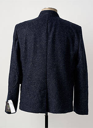 Manteau court coupe droite sans capuche bleu COUNTRY 1890 homme