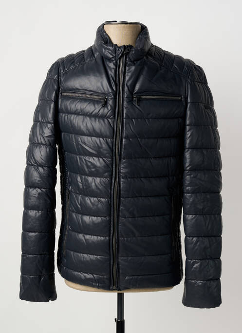 Doudoune manches longues sans capuche noir DELAHAYE homme