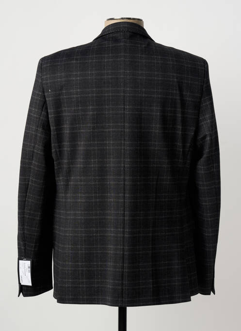 Blazer finition intérieure doublée gris LUIGI MORINI homme