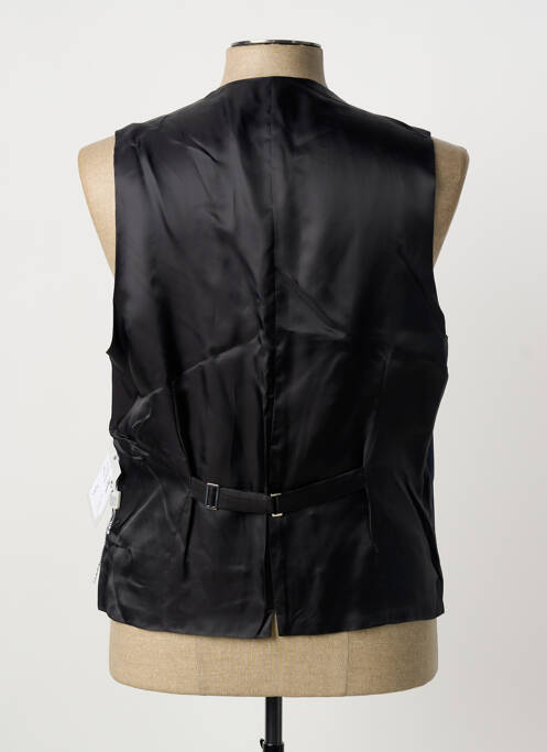 Gilet sans manche effet matière satinée bleu SARTORIA homme
