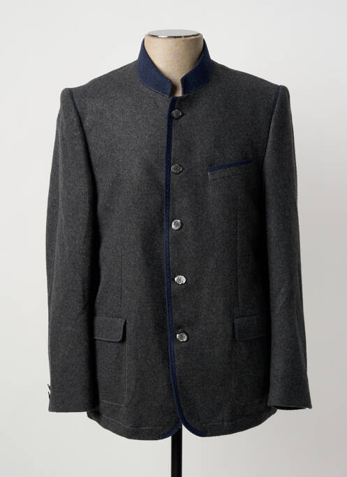 Manteau court coupe droite sans capuche gris COUNTRY 1890 homme