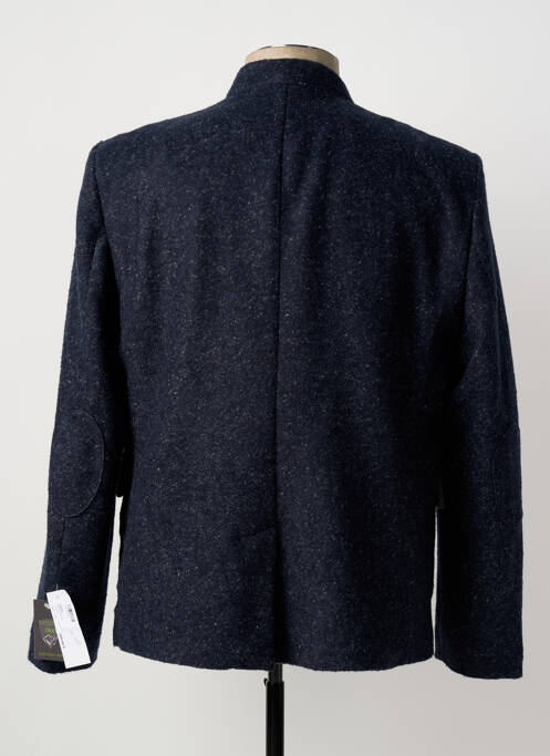 Manteau court coupe droite sans capuche bleu COUNTRY 1890 homme