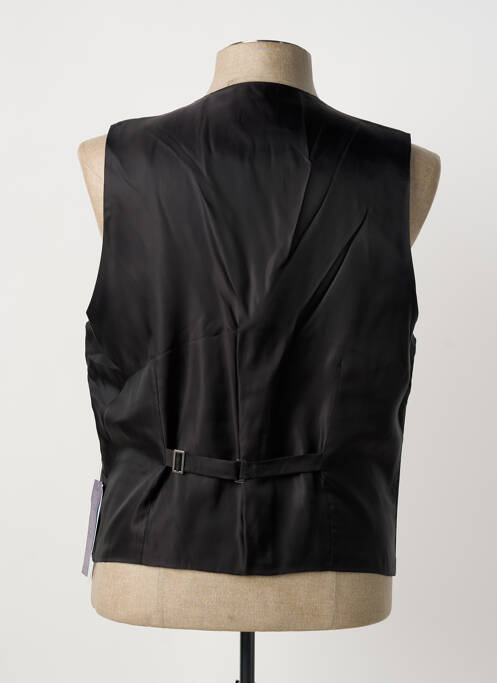 Gilet sans manche doublure noir LUIGI MORINI homme