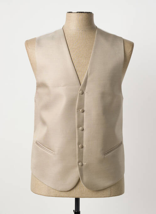 Gilet sans manche beige VIRTUOSE homme