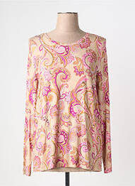 T-shirt manches longues manches longues rose HAJO femme