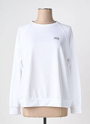 T-shirt manches longues manches longues blanc NATURAL STB femme