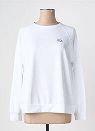 T-shirt manches longues manches longues blanc NATURAL STB femme