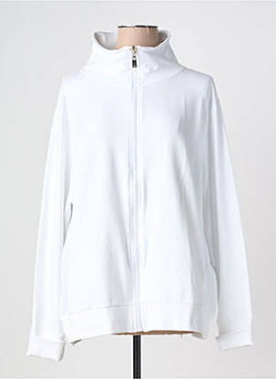 Veste casual coupe droite blanc JOY OF LIFE femme