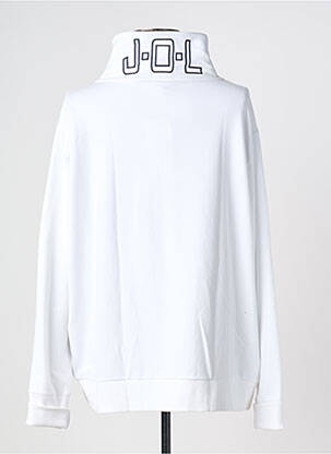 Veste casual coupe droite blanc JOY OF LIFE femme