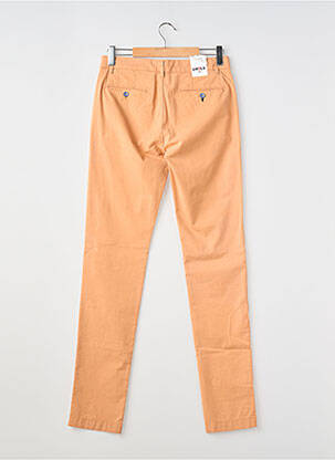 Pantalon chino stretch taille normale orange EMYLE homme