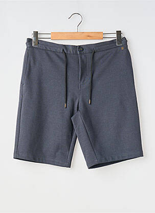 Bermuda taille élastique taille normale bleu NO EXCESS homme