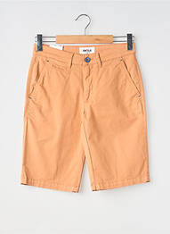 Bermuda stretch taille normale orange EMYLE homme