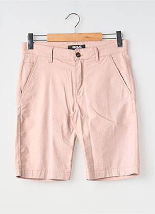 Bermuda stretch taille normale rose VIRTUE homme