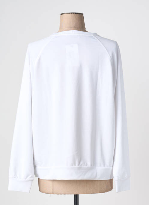 T-shirt manches longues manches longues blanc NATURAL STB femme