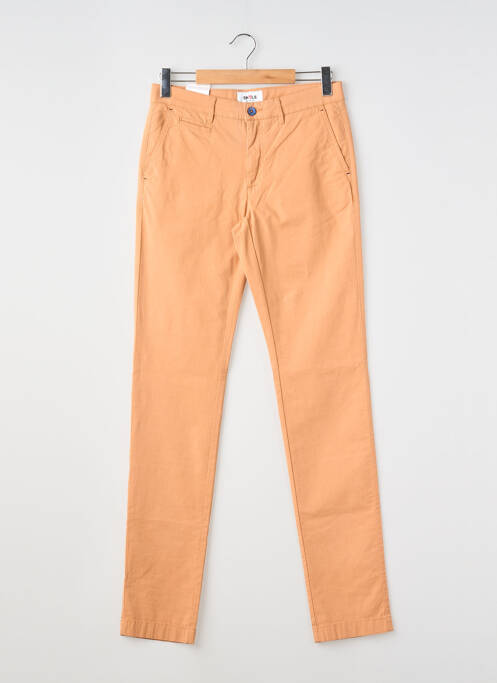 Pantalon chino stretch taille normale orange EMYLE homme