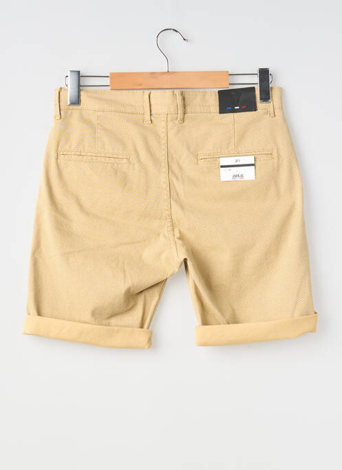 Bermuda stretch taille normale beige VIRTUE homme