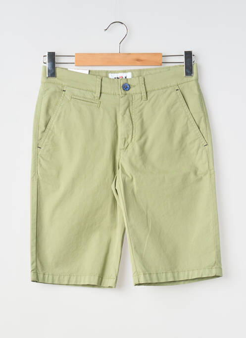 Bermuda stretch taille normale vert EMYLE homme