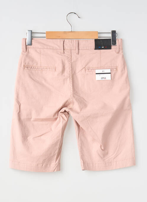 Bermuda stretch taille normale rose VIRTUE homme