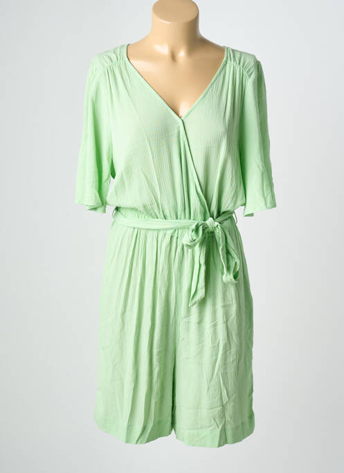 Combishort vert ICHI femme