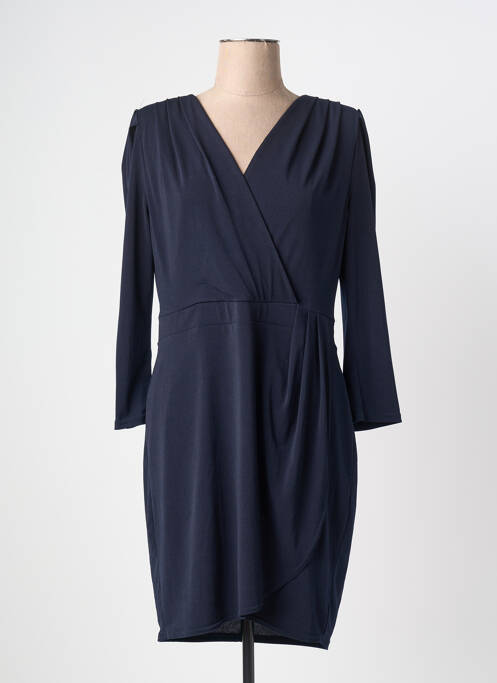 Robe mi-longue bleu MORGAN femme