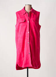 Veste casual coupe droite rose STREET ONE femme