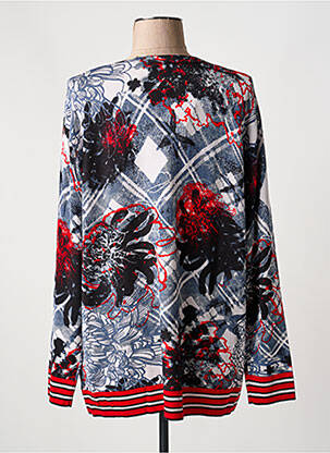 Gilet manches longues col rond rouge JOY OF LIFE femme
