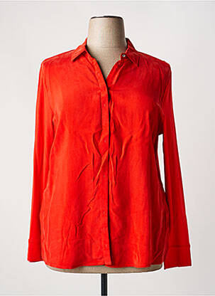 Chemisier coupe cintrée manches longues rouge GERRY WEBER femme