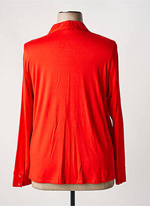 Chemisier coupe cintrée manches longues rouge GERRY WEBER femme