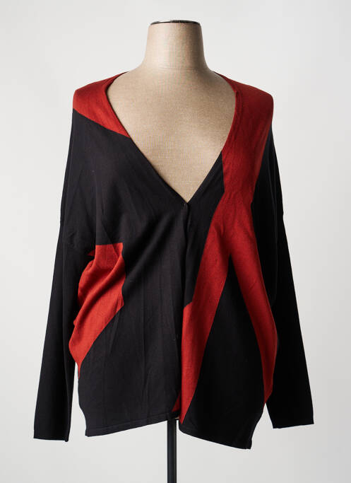 Gilet manches longues stretch rouge GERRY WEBER femme