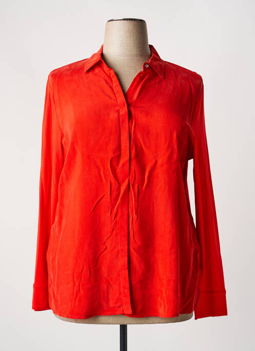 Chemisier coupe cintrée manches longues rouge GERRY WEBER femme