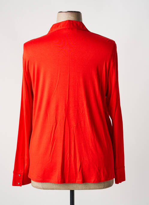 Chemisier coupe cintrée manches longues rouge GERRY WEBER femme