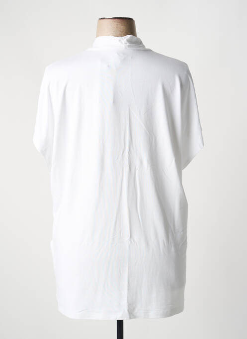 T-shirt col v manches courtes blanc JOSEPH RIBKOFF femme