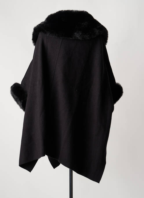 Poncho noir JOSEPH RIBKOFF femme