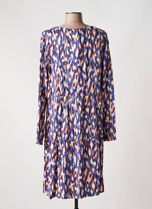 Robe mi-longue bleu STREET ONE femme