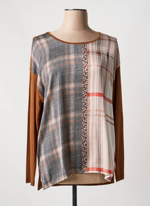 T-shirt marron GERRY WEBER femme