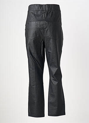 Pantalon droit stretch taille haute noir STREET ONE femme