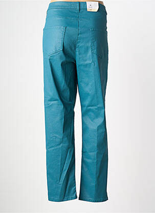 Pantalon slim tissage enduit taille normale vert BETTY BARCLAY femme