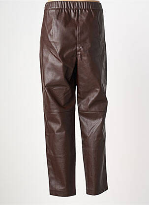 Pantalon droit taille élastique taille normale marron GERRY WEBER femme