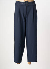 Pantalon 7/8 taille à pinces taille normale bleu BETTY BARCLAY femme