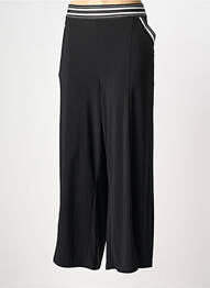 Pantalon large coupe fluide taille normale noir JOSEPH RIBKOFF femme