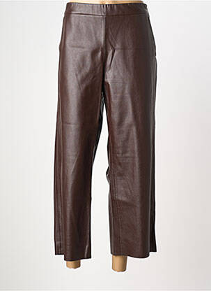 Pantalon 7/8 taille élastique taille normale marron GERRY WEBER femme