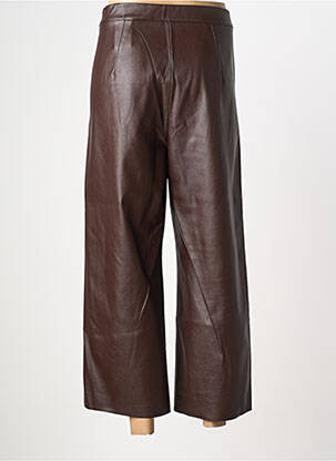 Pantalon 7/8 taille élastique taille normale marron GERRY WEBER femme