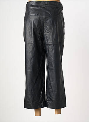 Pantalon 7/8 taille à pinces taille normale noir COMMA, femme