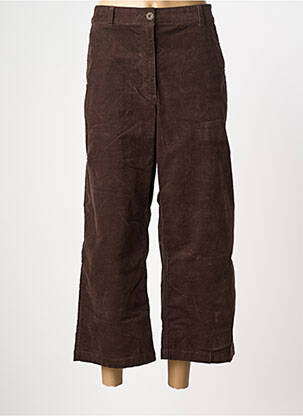 Pantalon 7/8 taille haute taille haute marron WHITE STUFF femme