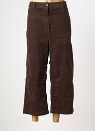 Pantalon 7/8 taille haute taille haute marron WHITE STUFF femme