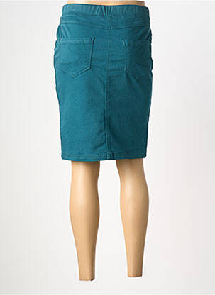 Jupe mi-longue stretch vert CONCEPT K femme