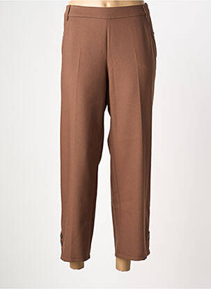 Pantalon 7/8 marron BETTY BARCLAY femme