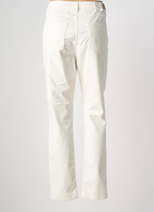 Pantalon slim stretch taille normale beige KANOPE femme