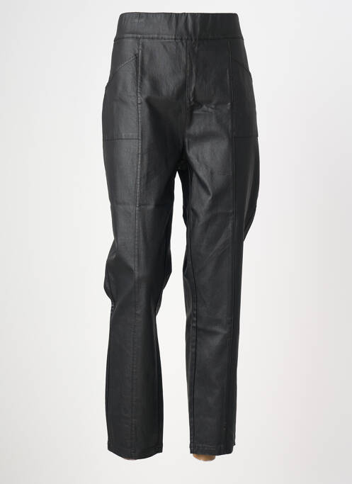 Pantalon droit stretch taille haute noir STREET ONE femme