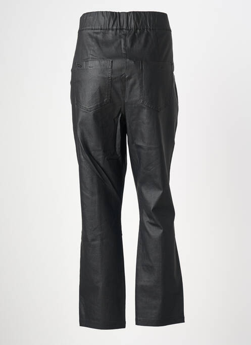 Pantalon droit stretch taille haute noir STREET ONE femme